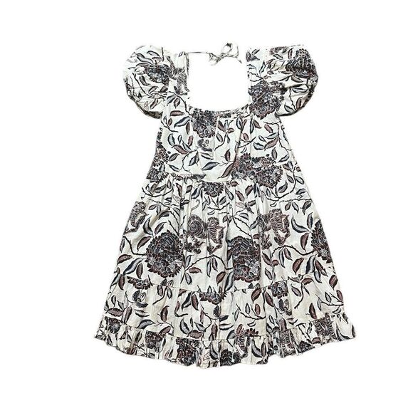 HOUSE OF HARLOW Ozzie Floral Puff Sleeve Dress Size XS - Picture 2 of 8